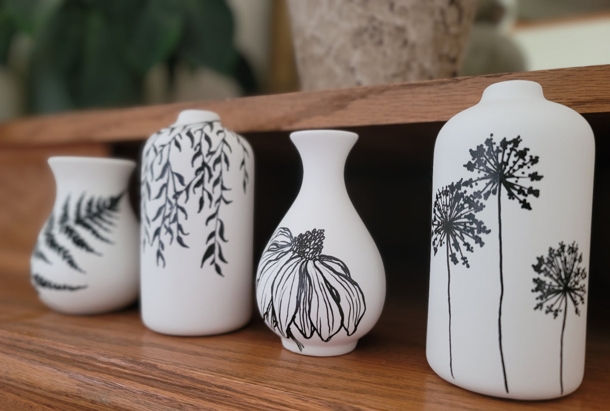 Wishing on a Dandelion Bud Vase