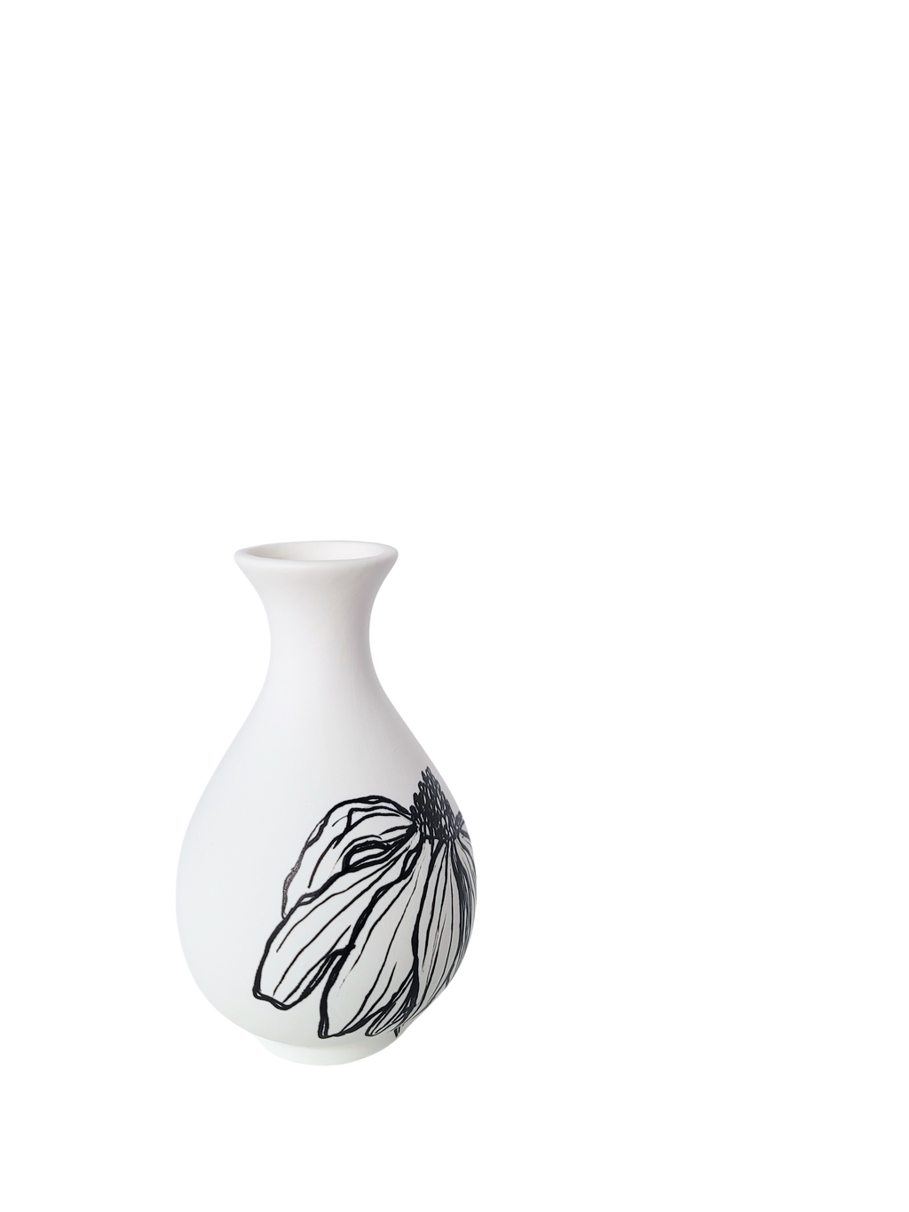 Healing Coneflower Bud Vase