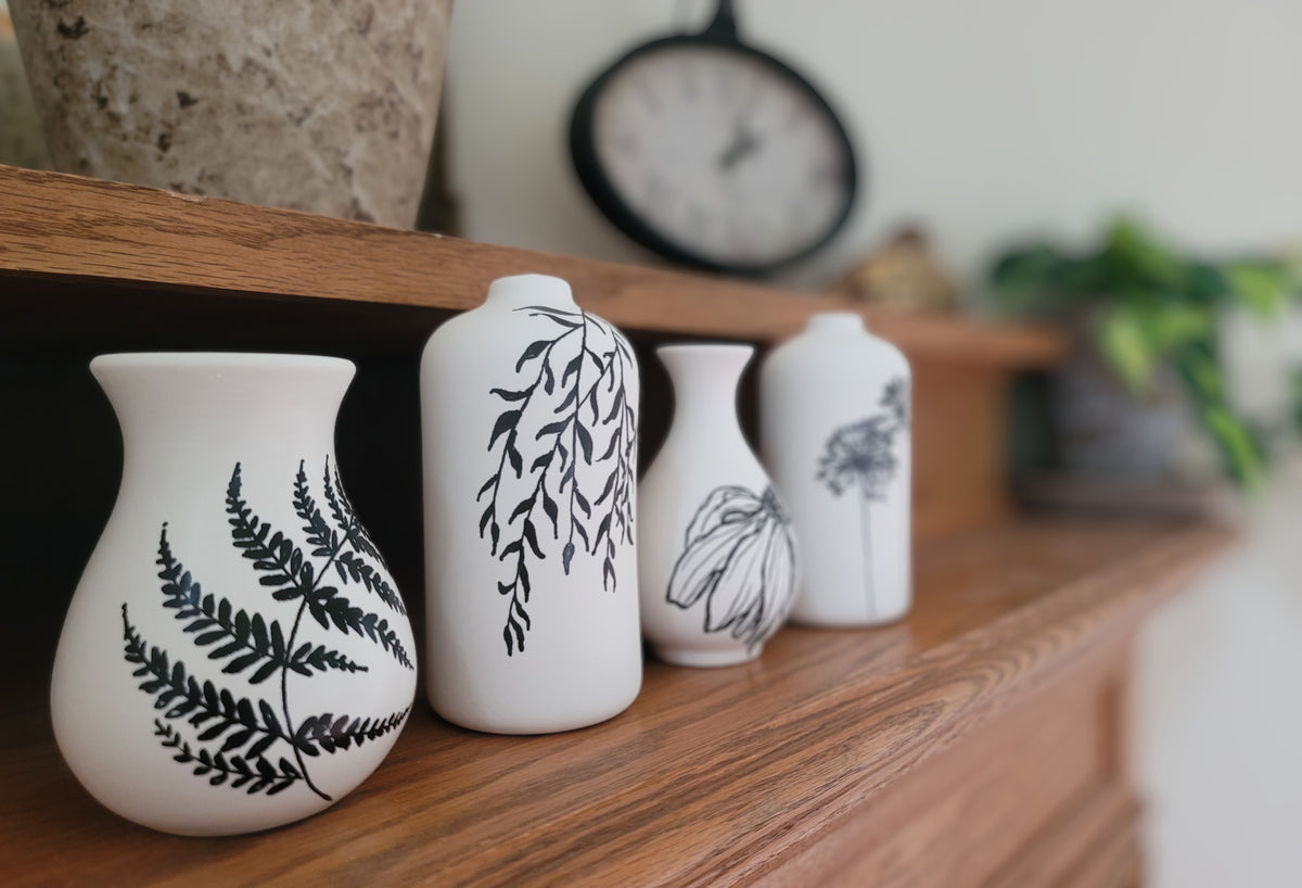 Farewell Willow Bud Vase