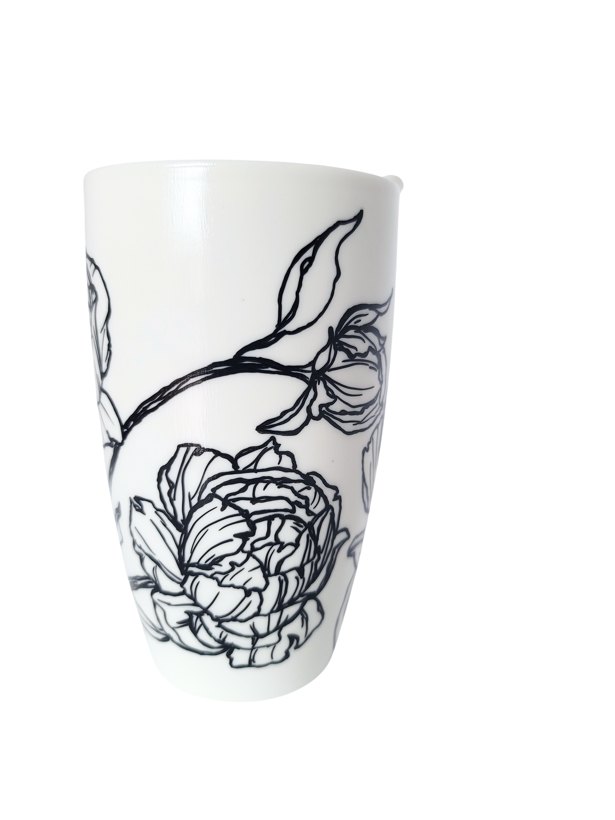 Peony Large Travel Mug