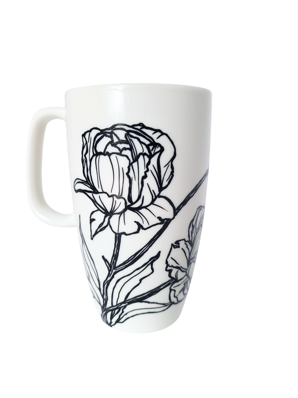 Peony Large Travel Mug