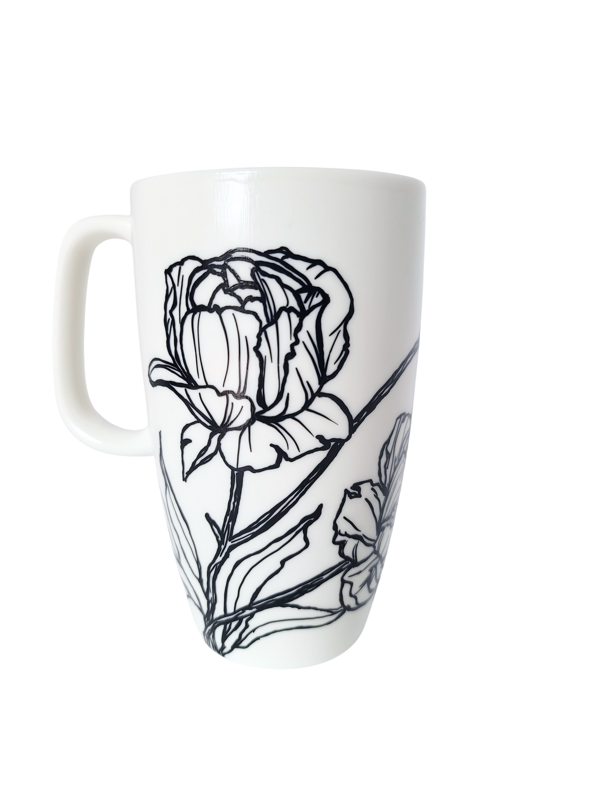 Peony Large Travel Mug